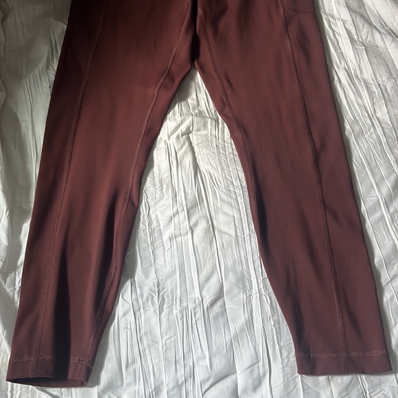 90 Degree Maroon Leggings - Picture 3 of 5